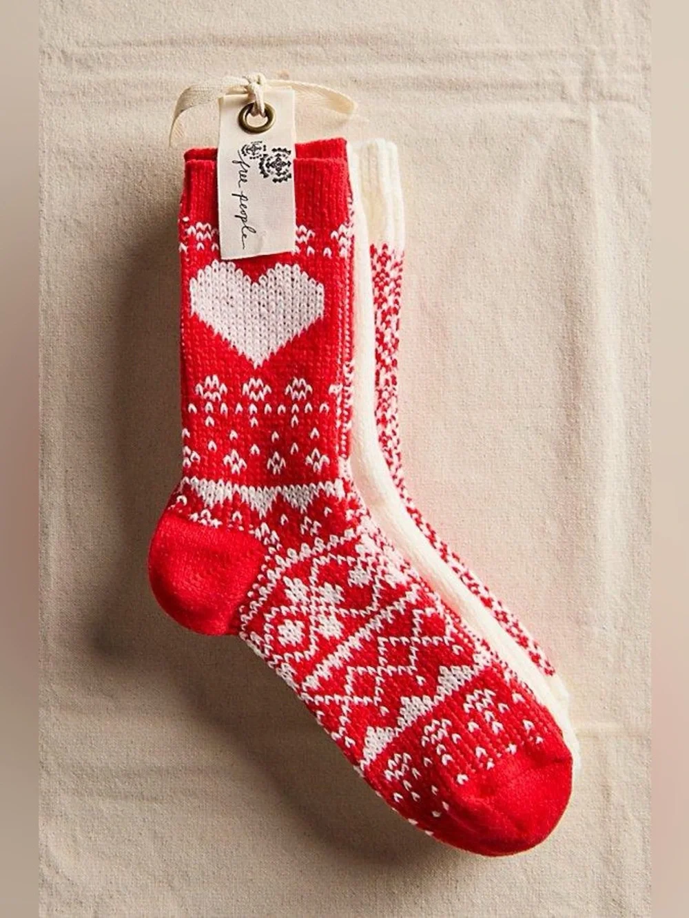 NWT! FP Free People Nordic Knit Sock Bundle